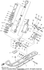 Yamaha parts diagram for 90105-10438-00 - Ref #7