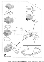 Yamaha parts diagram for 5EL-12214-00-00 - Ref #10