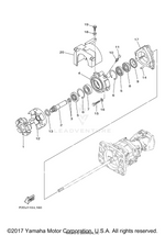 Yamaha parts diagram for 90387-06M60-00 - Ref #18