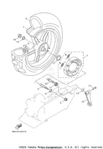 Yamaha parts diagram for 5SU-F533A-01-00 - Ref #13