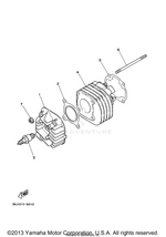 Yamaha parts diagram for 90116-07353-00 - Ref #6