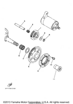 Yamaha parts diagram for 90149-08031-00 - Ref #10