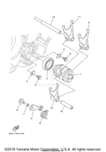 Yamaha parts diagram for 4EX-18531-00-00 - Ref #12