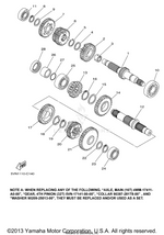 Yamaha parts diagram for 4WM-17411-A0-00 - Ref #1