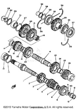 Yamaha parts diagram for 90201-30398-00 - Ref #21