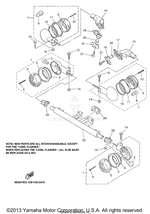 Yamaha parts diagram for 3AA-84327-00-00 - Ref #14