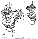 Yamaha parts diagram for 275-11351-09-00 - Ref #4