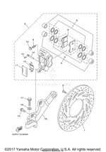 Yamaha parts diagram for 4KG-25805-00-00 - Ref #8