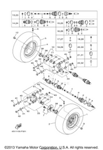 Yamaha parts diagram for 5KM-2536E-10-00 - Ref #22