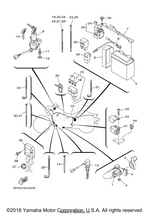 Yamaha parts diagram for 90464-28001-00 - Ref #32
