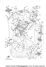 Yamaha parts diagram for F2S-U7835-01-00 - Ref #40
