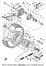 Yamaha parts diagram for 90109-08369-00