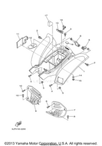 Yamaha parts diagram for 5LP-W2161-30-00
