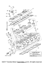 Yamaha parts diagram for 93440-07149-00 - Ref #5