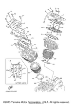 Yamaha parts diagram for 4WM-11193-01-00 - Ref #8