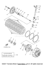Yamaha parts diagram for 5JG-16321-00-00 - Ref #12