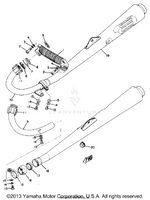 Yamaha parts diagram for 90468-10016-00 - Ref #7