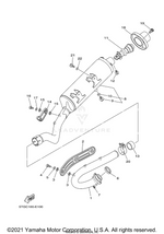 Yamaha parts diagram for 90154-06020-00 - Ref #16