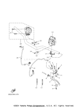 Yamaha parts diagram for 90157-05057-00 - Ref #21