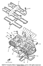 Yamaha parts diagram for 4H7-11181-12-00 - Ref #15