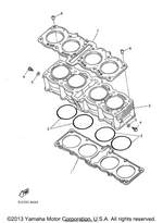 Yamaha parts diagram for 4SV-11351-00-00 - Ref #1