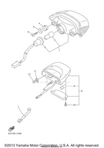 Yamaha parts diagram for 137-84714-61-XX - Ref #2