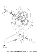 Yamaha parts diagram for 90109-08078-00 - Ref #11