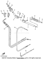 Yamaha parts diagram for 4XV-26331-01-00 - Ref #16