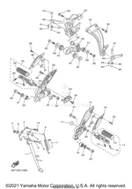 Yamaha parts diagram for 90387-10097-00 - Ref #62