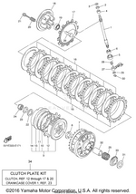 Yamaha parts diagram for 5VY-16340-10-00 - Ref #27