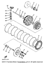 Yamaha parts diagram for 5X4-16321-00-00 - Ref #7