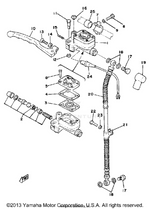 Yamaha parts diagram for 98780-05525-00 - Ref #6