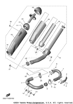 Yamaha parts diagram for B2W-14750-00-00 - Ref #15