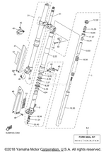 Yamaha parts diagram for 4SS-23346-L0-00 - Ref #45