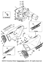Yamaha parts diagram for 371-21789-00-00 - Ref #17