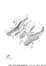 Yamaha parts diagram for 8HG-21757-00-00 - Ref #3