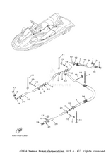 Yamaha parts diagram for F3X-U7626-10-00 - Ref #10