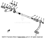 Yamaha parts diagram for 214-18121-01-00 - Ref #8