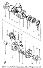 Yamaha parts diagram for 93310-52430-00