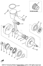 Yamaha parts diagram for 93310-524K4-00 - Ref #5