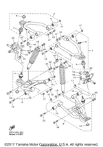 Yamaha parts diagram for 91490-25030-00 - Ref #15