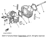 Yamaha parts diagram for 90201-07653-00 - Ref #11