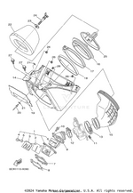 Yamaha parts diagram for 4XL-13625-00-00 - Ref #6