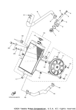 Yamaha parts diagram for 90480-18330-00 - Ref #17