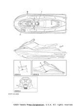 Yamaha parts diagram for F3Y-U41B1-10-00 - Ref #1