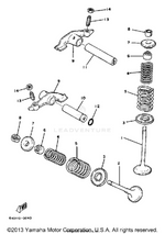 Yamaha parts diagram for 5N0-12111-01-00 - Ref #1