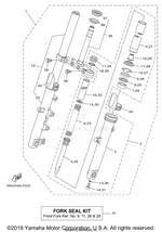 Yamaha parts diagram for 45P-F3145-00-00 - Ref #9