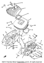 Yamaha parts diagram for 598-11181-00-00 - Ref #10