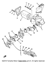 Yamaha parts diagram for 363-13621-01-00 - Ref #23