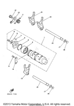 Yamaha parts diagram for 93315-23612-00 - Ref #2